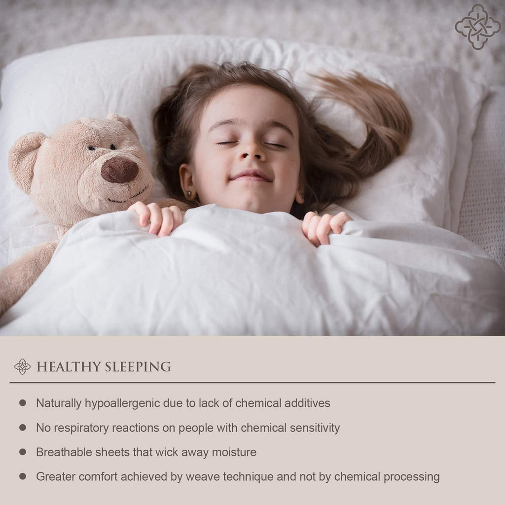 100% Organic Cotton 1 Fitted Sheet Queen Size Only | 300 Thread Count Sateen Weave GOTS Certified with Deep Pocket - Sand