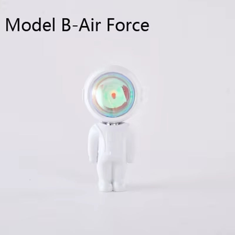 Sunset Sunset Lights Astronaut Atmosphere Dusk Robot Astronaut Projection Lights Colorful Atmosphere Lights