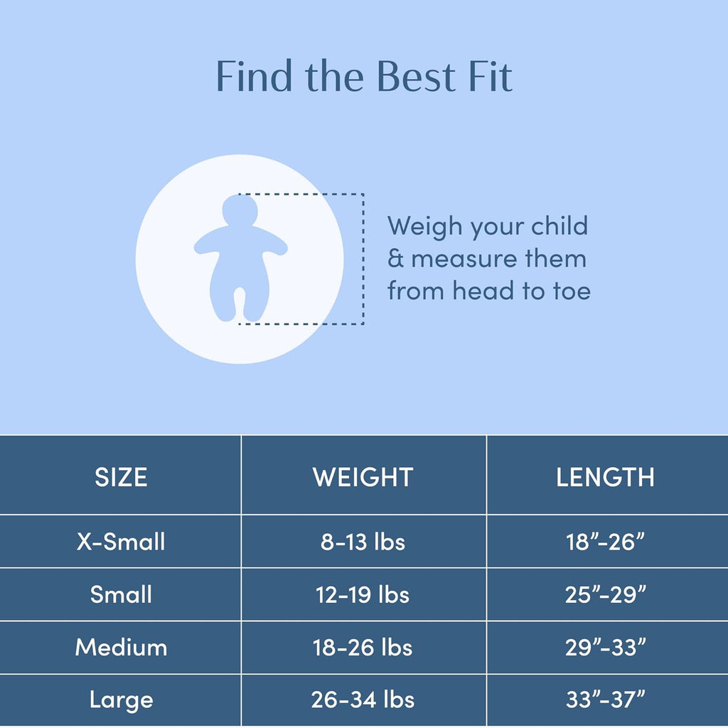 Zipadee-Zip Transition Swaddle - Cozy Baby Swaddle Blanket with Zipper Convenience - Roomy Wearable Blanket for Easy Diaper Changes - Friendly Fox, X-Small (3-6 Month)